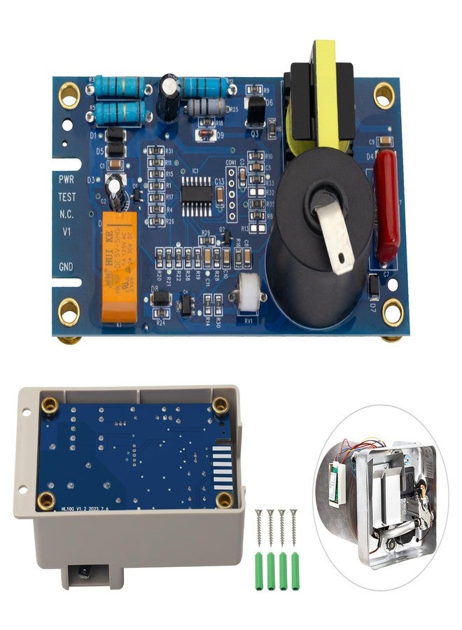 SZHY-LINK 520814 Water Heater Ignition Control Module Board Compatible with Suburban RV Camper Furnace 12V DC RV SW4D SW6D SW10D Water Heaters Parts with Fan Control Replace 520820 520871(blue) - Image 1